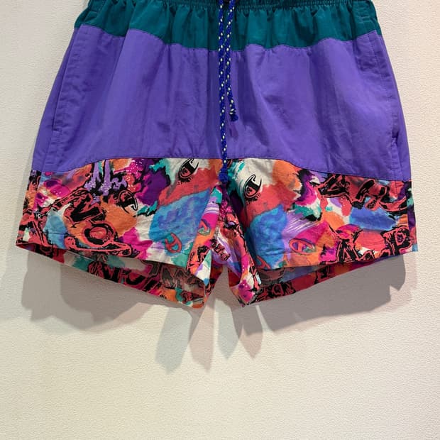 90's Champion Swim Shorts(Made in Japan)