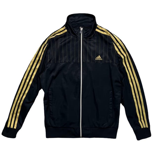 ADIDAS 트랙탑 메종키츠네 커스텀 블랙골드 95