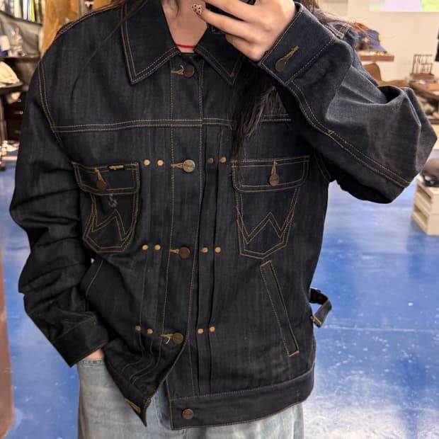 랭글러 새상품 데님 자켓