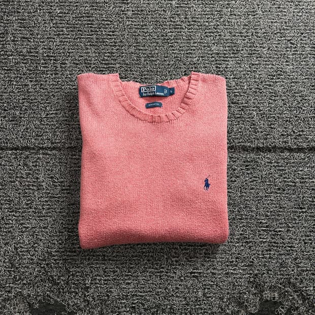 폴로 랄프로렌 아카이브 포니로고 코튼 니트 3467