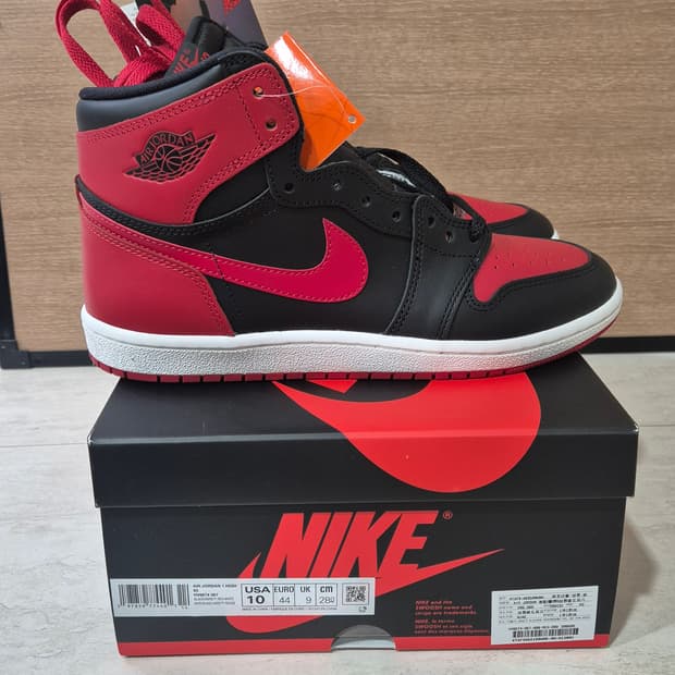 [280, 새제품] 조던1 85 브레드