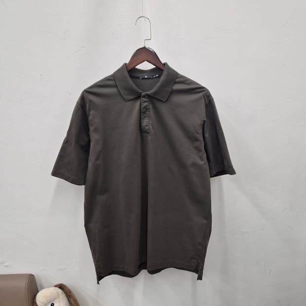 유니클로 +J 드라이 피케 폴로 반팔 L