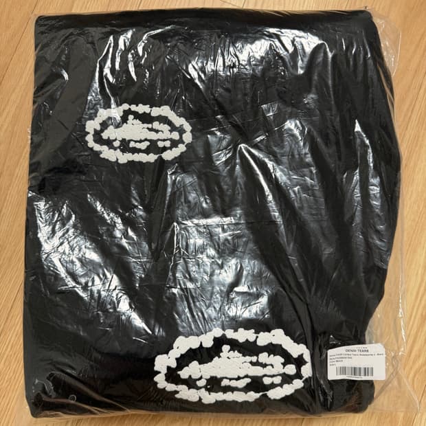 (주말까지35)코르테이즈x데님티어즈 스웻팬츠 블랙 corteiz crtz