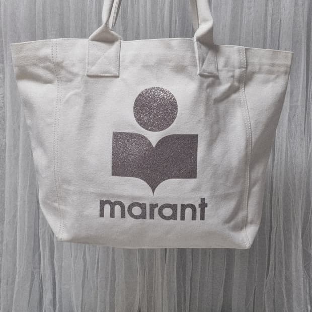 정품) 이자벨마랑 옌키 글리터 토트 백