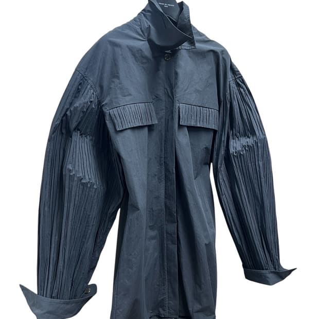 나누슈카 아코디언 슬리브 2in1 셔츠/롱 원피스