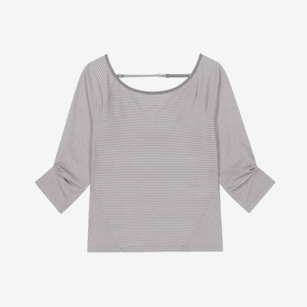 오호스 OJOS Backless Capri Sleeves 2 / Pink