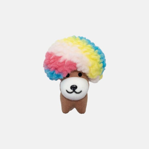 산엑스 아프로켄 고전 미니 인형 일본 캐릭터 헤이세이 레트로