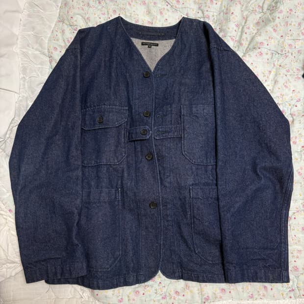 엔지니어드 가먼츠 12온스 데님 가디건(105 상당)