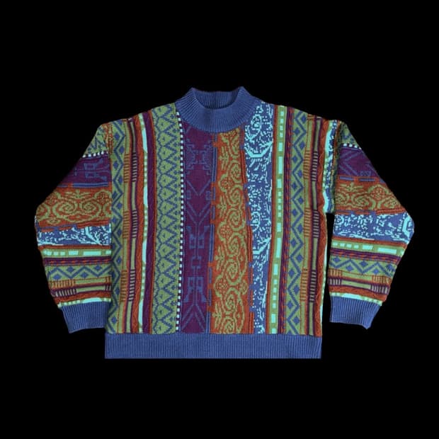 [유쓰배쓰] 울 버티컬 니트 M