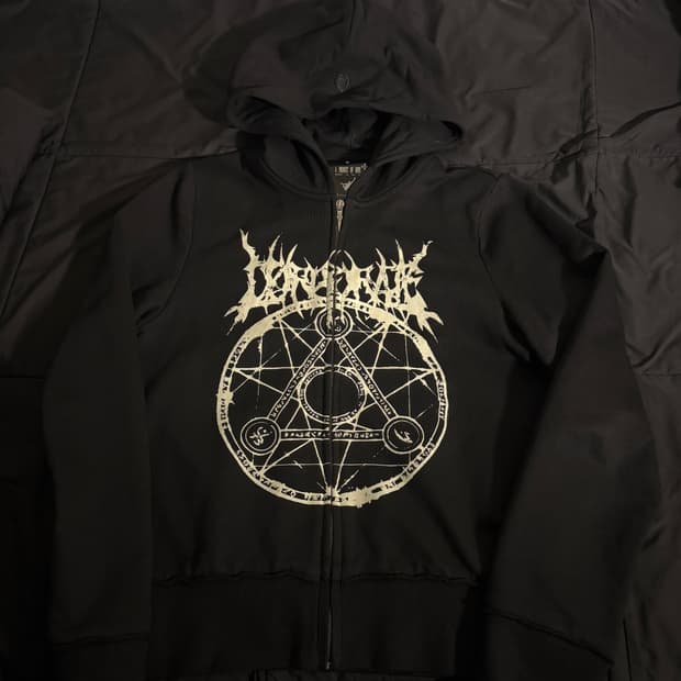 corporate world 오피움 후드집업