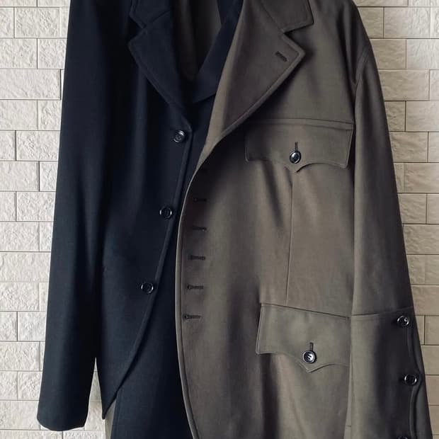 꼼데가르송 옴므 플러스 25AW 레이어드 자켓