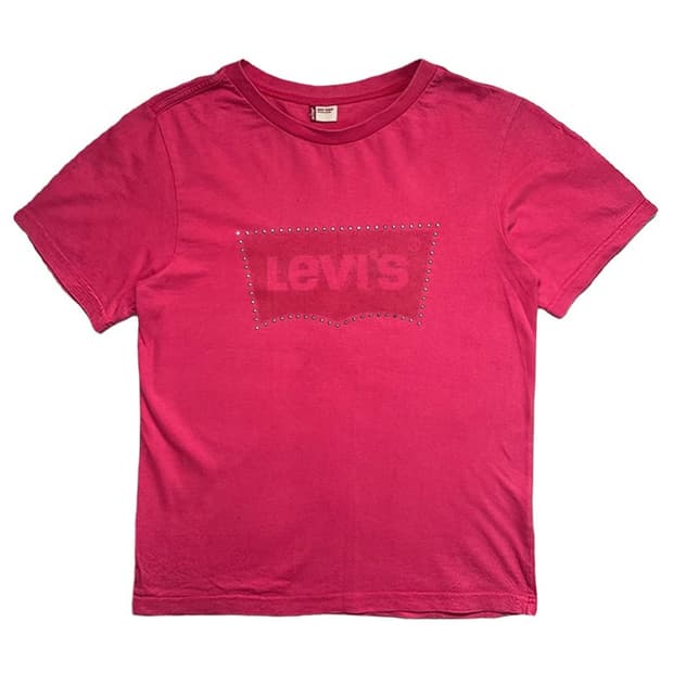 LEVI'S 빈티지 티셔츠 핑크 155