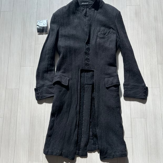 요지야마모토 뿌르옴므 울 코트 (런웨이 피스)