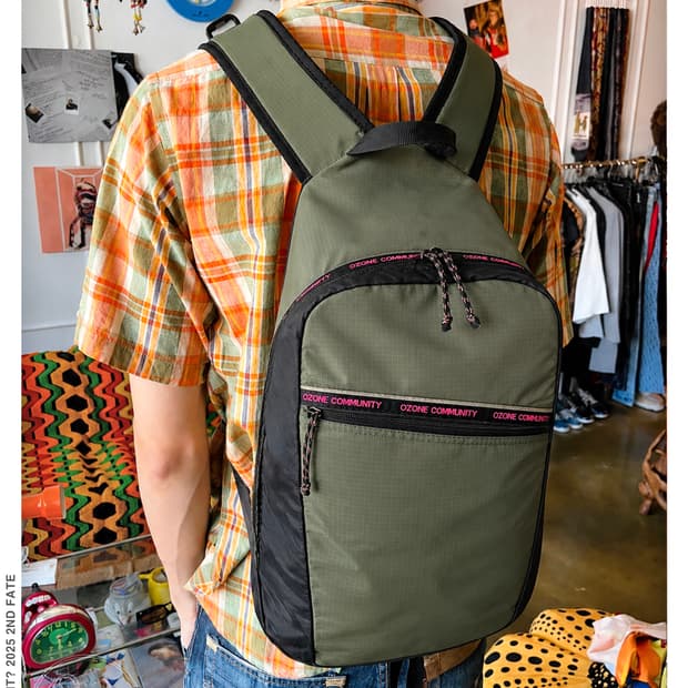 1990s OZONE COMMUNITY Ripstop Backpack