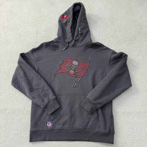 [L] 뉴에라 NFL 탬파베이 기모 후드티 0107T1