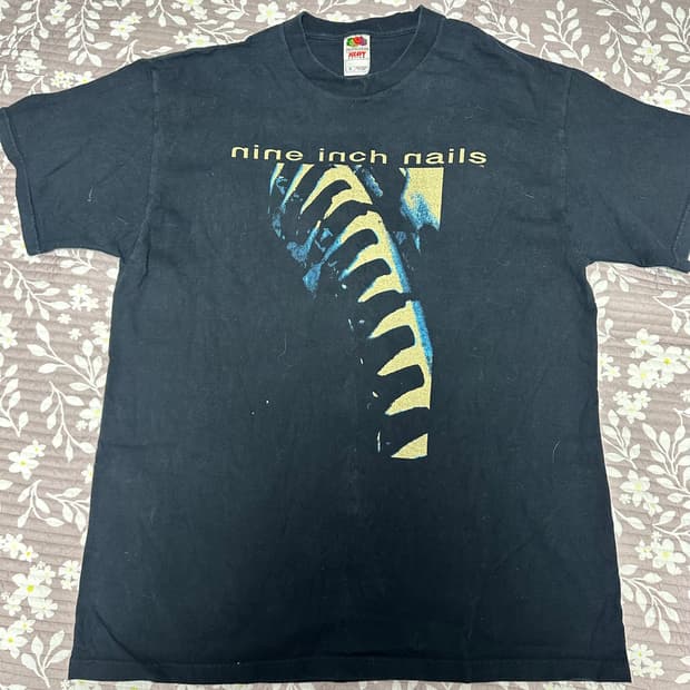 [XL] 00s Nine inch nails 빈티지 밴드티 데드스탁급