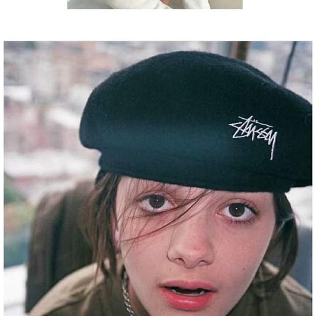 스투시 우먼 베레모 M/L 사이즈