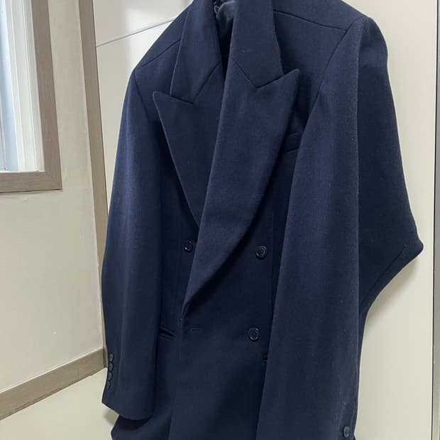 헤드메이너 네이비 코트