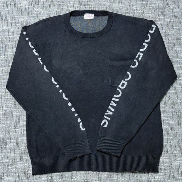 일본 RODEO CROWNS 블랙 니트 L