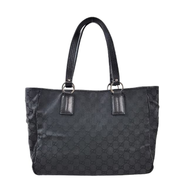 정품 구찌 블랙 자가드 숄더백