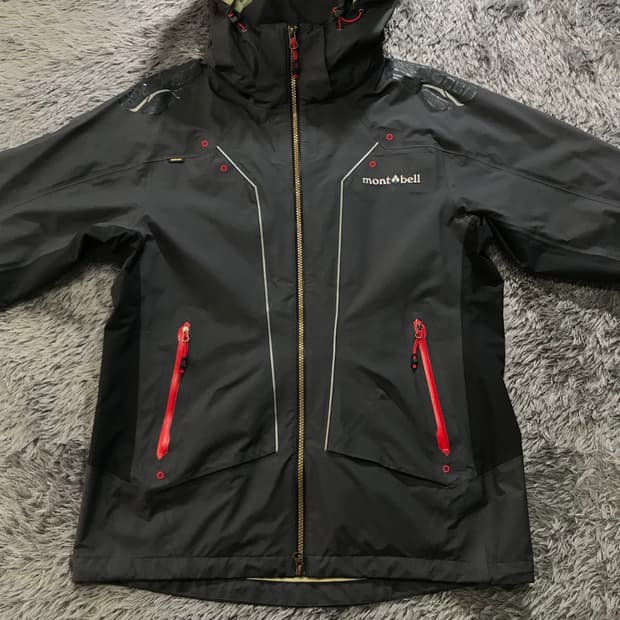 [[L, A급] 몽벨(MONTBELL) 고어텍스 바람막이#314