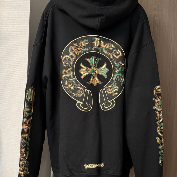 (XL) 크롬하츠 카모 홀스슈 후드집업