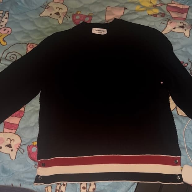 톰브라운 클래식 니트