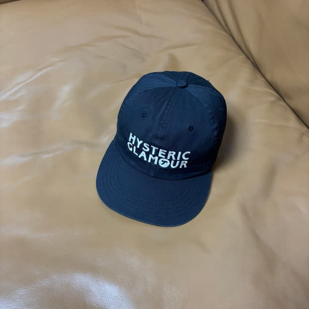 Hysteric Glamour 히스테릭글래머 블랙 6패널 볼캡 모자