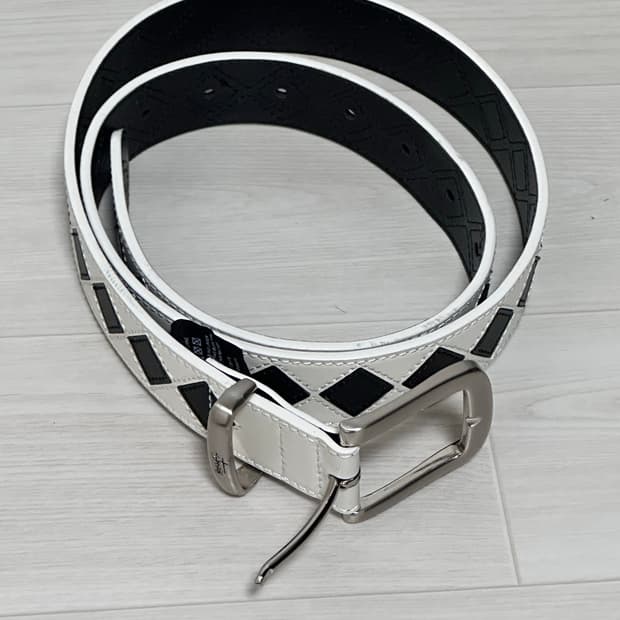 (L/XL) 스투시 아가일 벨트