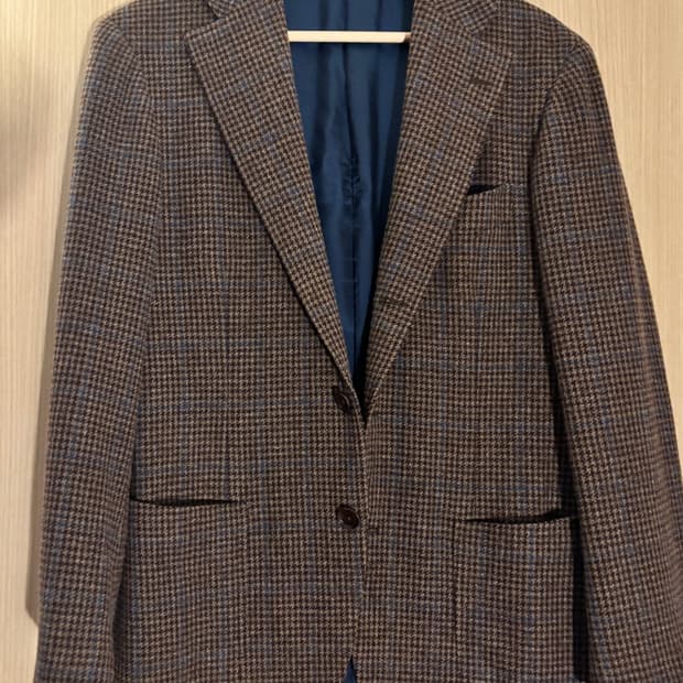 라마르쉐 링자켓 하운드투스 플란넬 자켓 44