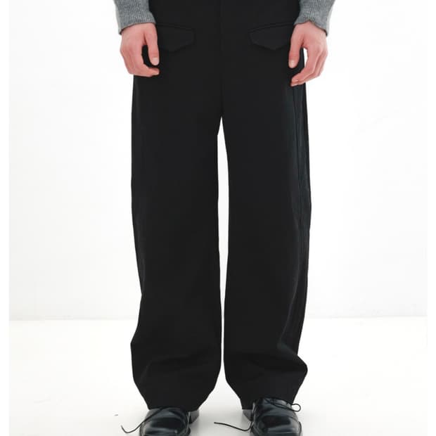 aieul 커브드 트라우저 48size