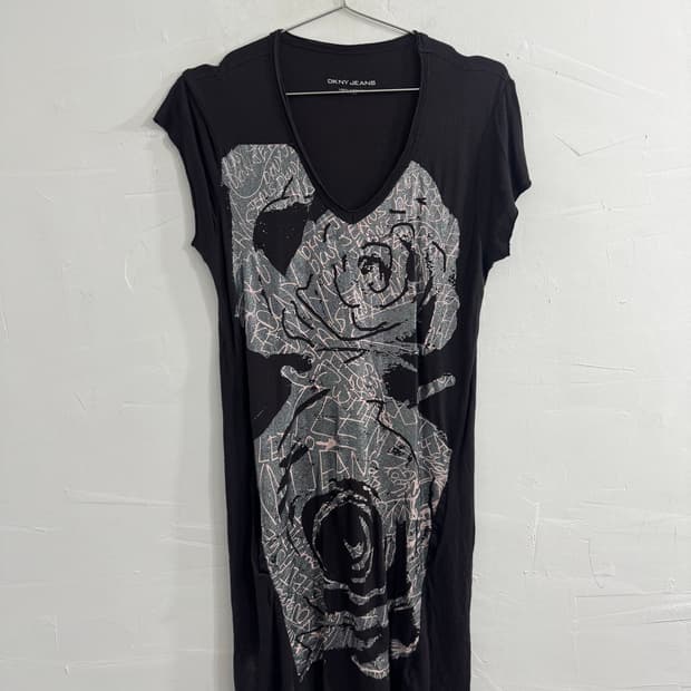 Dkny jeans printing top