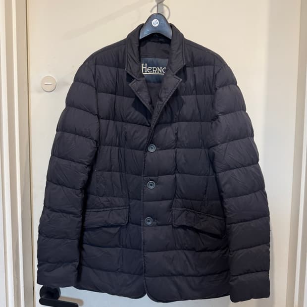 에르노 하이넥 구스 다운 패딩 자켓 
