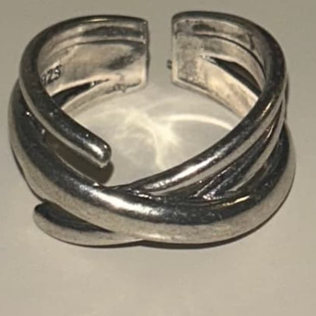 빈티지 실버 반지