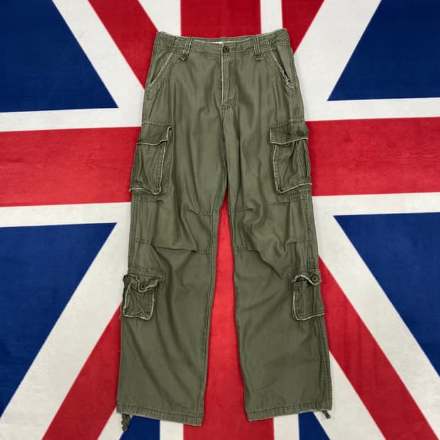 빈티지 멀티카고팬츠 30