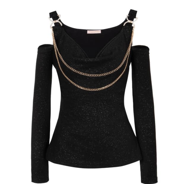 베메클 베이비메탈클럽 샤이니 돌 탑 블랙 갸루 오네갸루