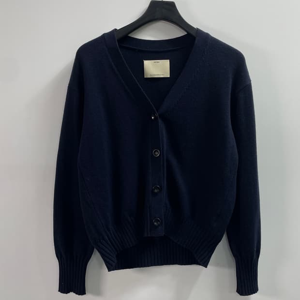 포터리 우먼스 네이비 울 가디건 (on.727)