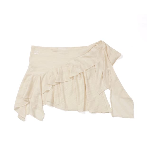 도드 DODE X 임데이 레이어드 러플 스커트 