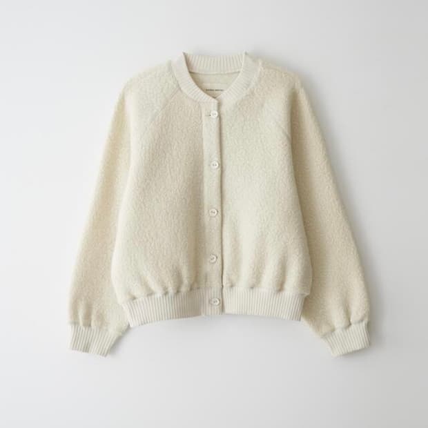 낫띵리튼 Alpaca wool raglan jumper (Ivory)