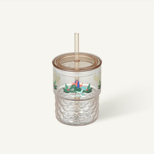 스타벅스 애니버서리 글라스 텀블러