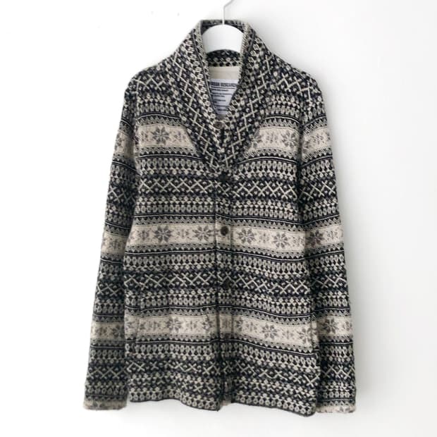 urban research) nordic button cardigun