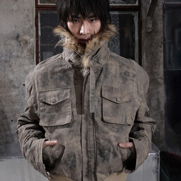Bomber Fur Jacket 봄버 퍼 자켓