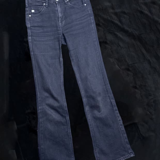 일본빈티지 SOMETHING 블랙 부츠컷
