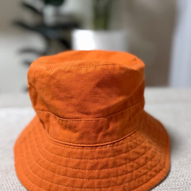ZARA 오렌지 버킷햇 M사이즈