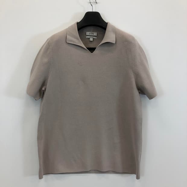 COS 레귤러 니트폴로카라티 XL