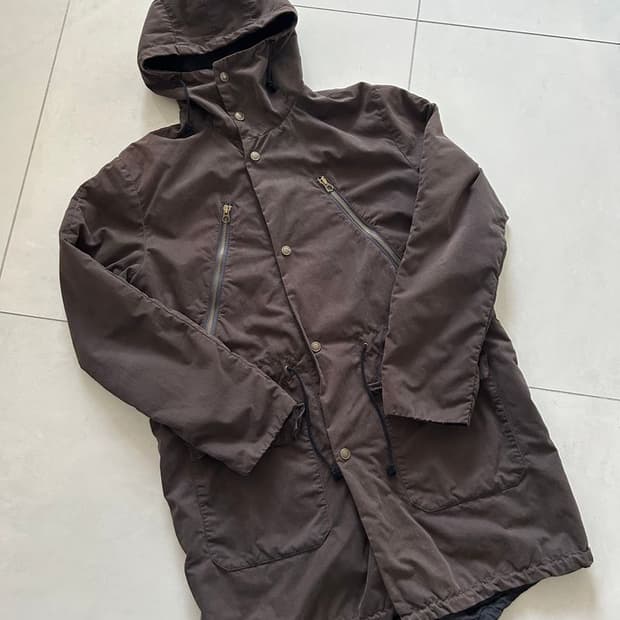 HOODED MODS COAT 후드 달린 모드 코트