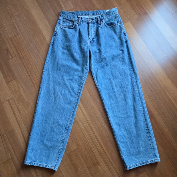 데밀 LOT 023 캘리포니안 와이드 라이트 인디고 34사이즈