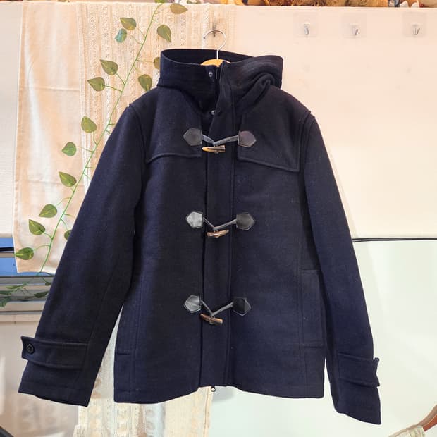 딥네이비 떡볶이 코트