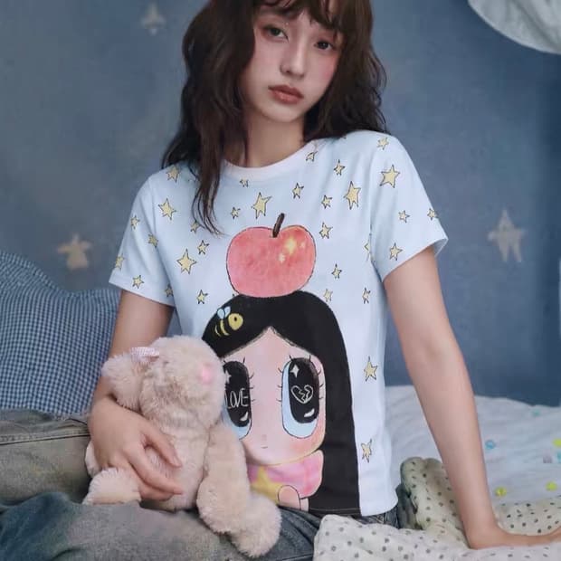 캐릭터 반팔