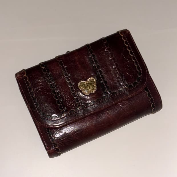 안나수이 가마구치 빈티지 반지갑